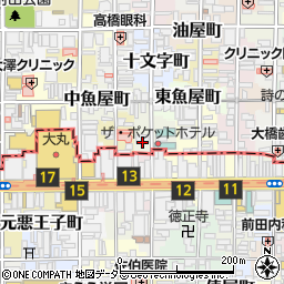 京都府京都市中京区瀬戸屋町周辺の地図
