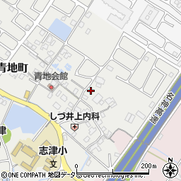 滋賀県草津市青地町1655周辺の地図