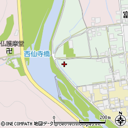 兵庫県西脇市富田町195周辺の地図