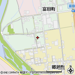 兵庫県西脇市富田町162周辺の地図
