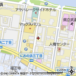 滋賀県大津市におの浜3丁目周辺の地図