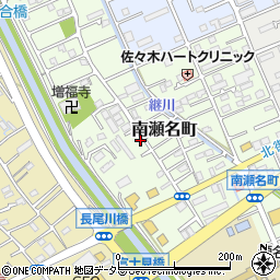 静岡県静岡市葵区南瀬名町6-31周辺の地図