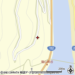 静岡県浜松市天竜区龍山町瀬尻403周辺の地図