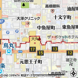 コーヒーサロン　イノダ周辺の地図