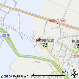 滋賀県蒲生郡日野町音羽390周辺の地図