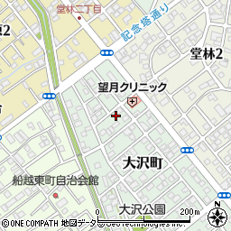 静岡県静岡市清水区大沢町12-22周辺の地図