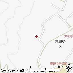 静岡県浜松市天竜区春野町気田717周辺の地図