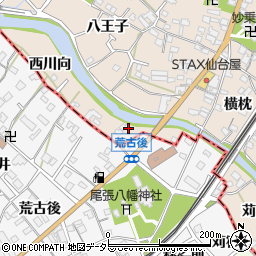 愛知県東海市養父町東川向周辺の地図