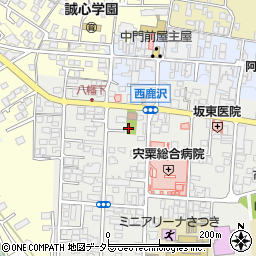 闇斉神社周辺の地図