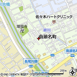 静岡県静岡市葵区南瀬名町6-27周辺の地図