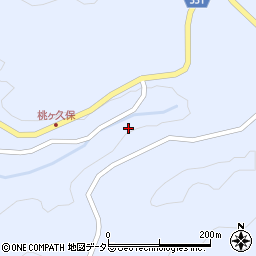 愛知県岡崎市小久田町湯ノ木周辺の地図