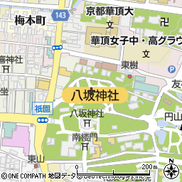 円山駐車場周辺の地図
