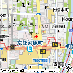 マクリーズ河原町ＯＰＡ店周辺の地図