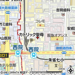京都府京都市中京区壬生淵田町29周辺の地図