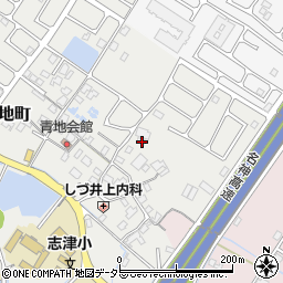 滋賀県草津市青地町1653周辺の地図