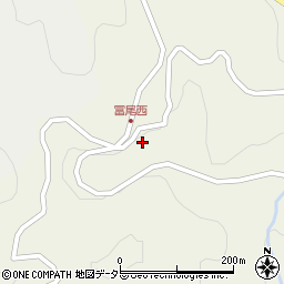 愛知県岡崎市冨尾町若狭40周辺の地図