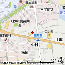 京都府亀岡市篠町浄法寺中村22周辺の地図