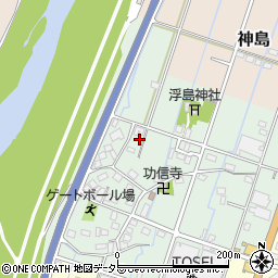 静岡県伊豆の国市中島周辺の地図