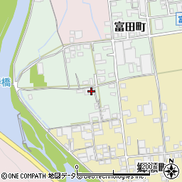 兵庫県西脇市富田町157周辺の地図