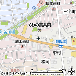 京都中央信用金庫亀岡支店周辺の地図