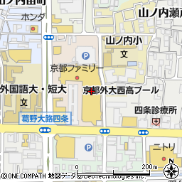 あい鍼灸院・接骨院西院京都ファミリー院周辺の地図