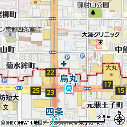 株式会社リョーサン京都支店周辺の地図