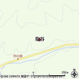 島根県飯南町（飯石郡）塩谷周辺の地図