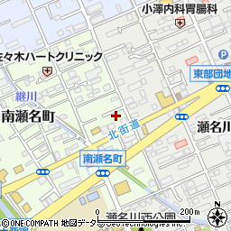 静岡県静岡市葵区南瀬名町24-39周辺の地図