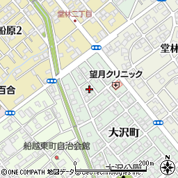 静岡県静岡市清水区大沢町14-5周辺の地図