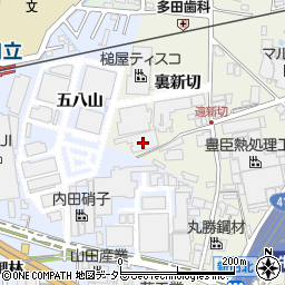 ウチダ株式会社　ＧＷ成形工場周辺の地図