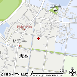 兵庫県西脇市坂本周辺の地図