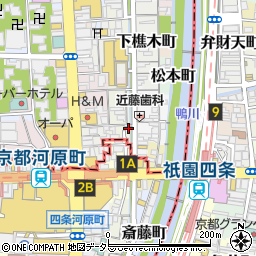京・ホルモン大社周辺の地図