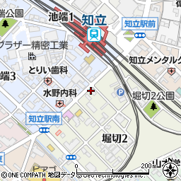 株式会社エイブル　知立店周辺の地図