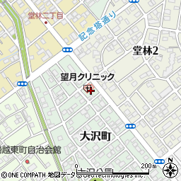 静岡県静岡市清水区大沢町2周辺の地図