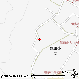 静岡県浜松市天竜区春野町気田680周辺の地図