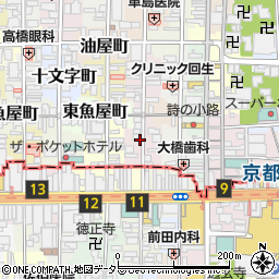 京菜味のむら 錦店周辺の地図