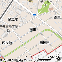愛知県東海市養父町周辺の地図