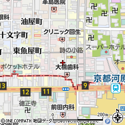 京都府京都市中京区大日町411周辺の地図