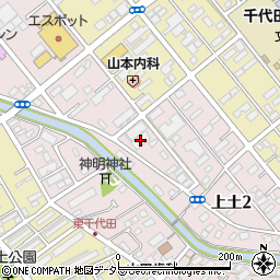 小野美術印刷所新上土倉庫周辺の地図