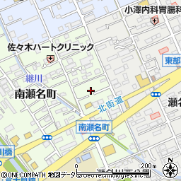 静岡県静岡市葵区南瀬名町24-34周辺の地図