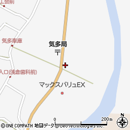 静岡県浜松市天竜区春野町気田847周辺の地図
