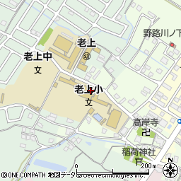 滋賀県草津市野路町517周辺の地図