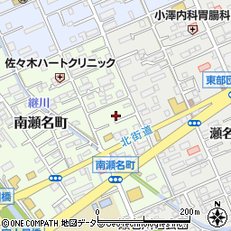 静岡県静岡市葵区南瀬名町24-33周辺の地図