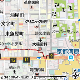 京都府京都市中京区大日町408周辺の地図