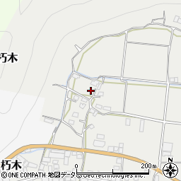 岡山県美作市朽木179周辺の地図