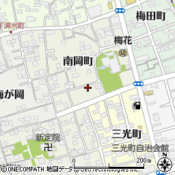 静岡県引越専門協組清水受付センター周辺の地図