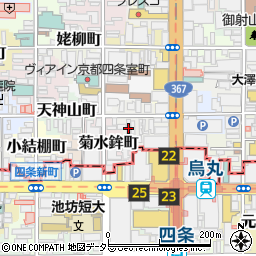 京都補聴器センター周辺の地図
