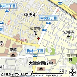 看護予備校Ｖスクール京町　滋賀・本校周辺の地図