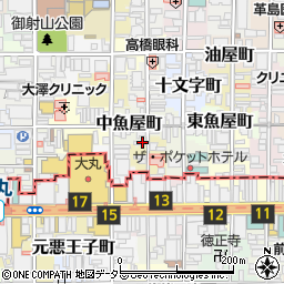 京都錦 天ぷら酒場 たね七周辺の地図