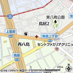 トヨタレンタリース愛知知立店周辺の地図